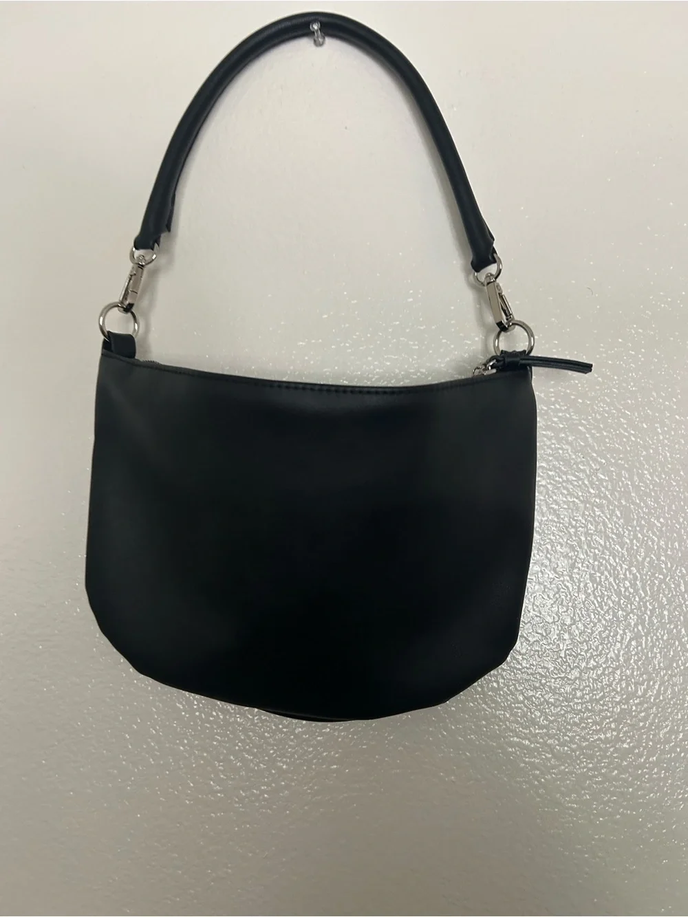 Black Studded Hobo Satchel - Classic Edge